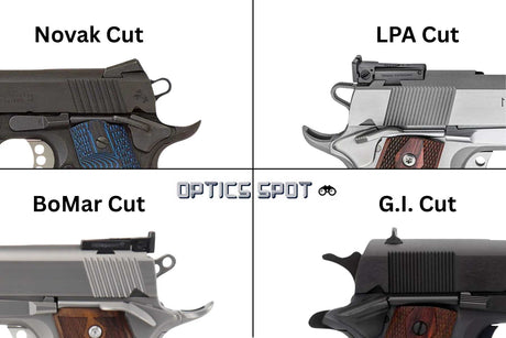 1911 [Novak Cut] kolimatora stiprinājums | tips S [RMSc DPP K-series footprint]