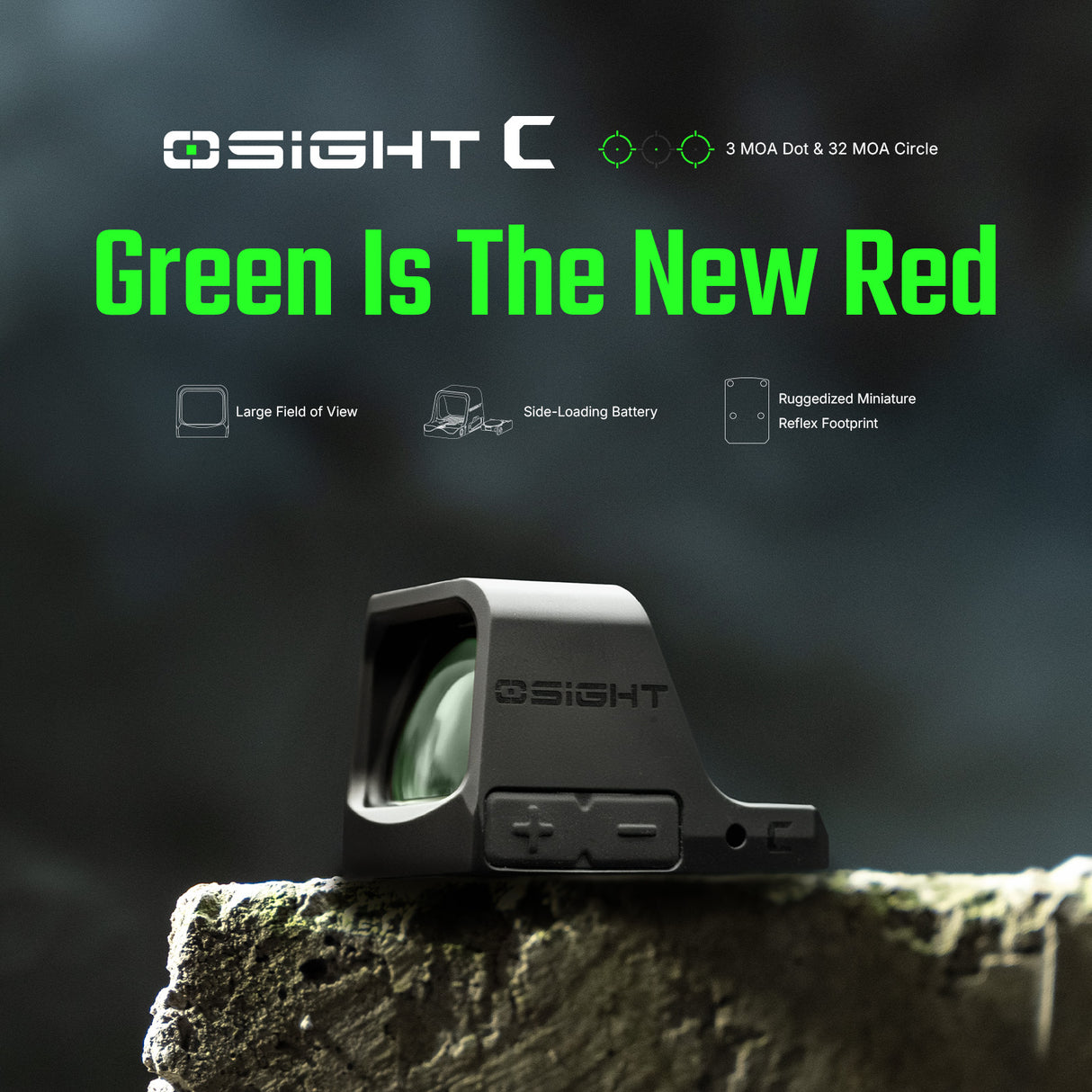 Osight C [zaļa] 