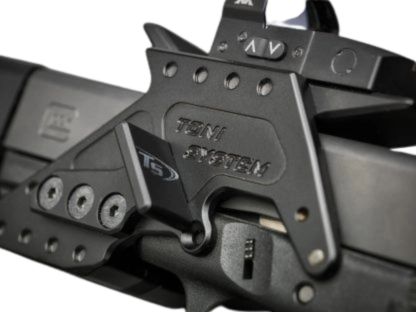 Kolimatora stiprinājums rāmim Glock gen 4 modeļiem [G17, G22, G34 & other] | Trijicon RMR footprint