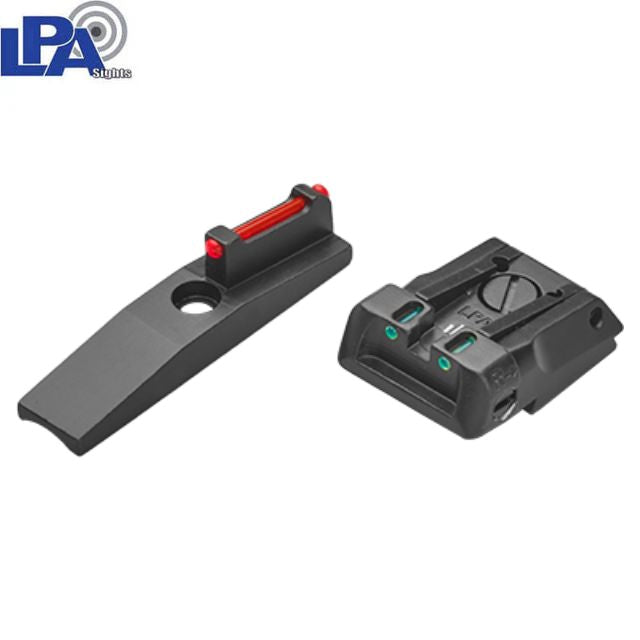Ruger Mark 22/45 [Lite & Tactical] regulējami mehāniskie tēmēkļi | ar optisko šķiedru