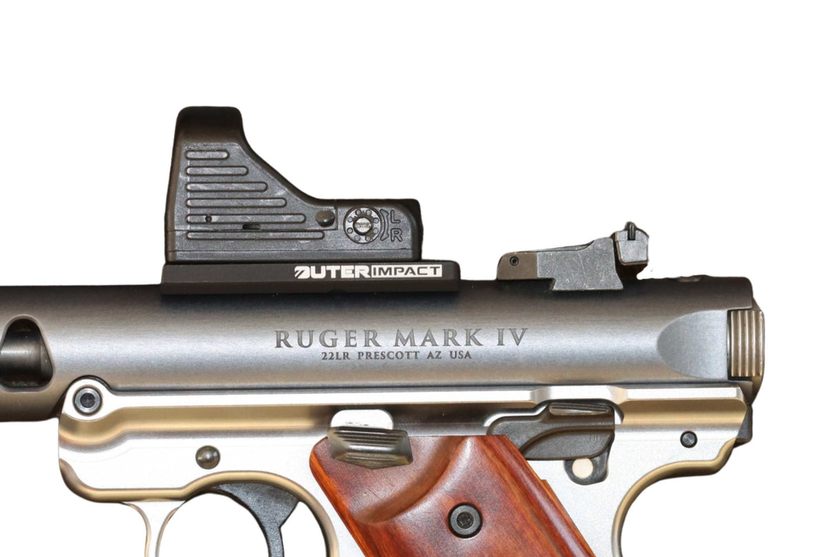 Ruger Mark III & Mark IV Optics Ready plāksne | tips C [RMR, RTS & Docter footprints] 