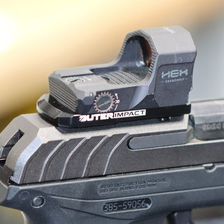 Ruger Security 9 kolimatora stiprinājums | type C [RMR RTS Docter footprint]
