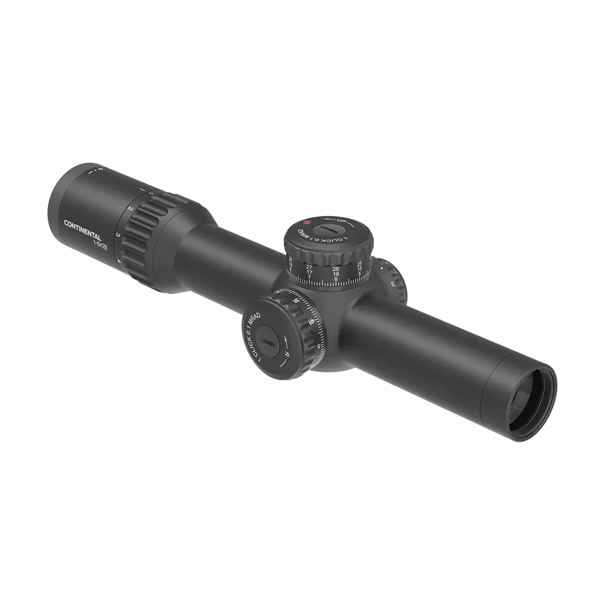 Vector Optics Continental x6 1-6x28FFP šautenes tēmeklis Vector Optics