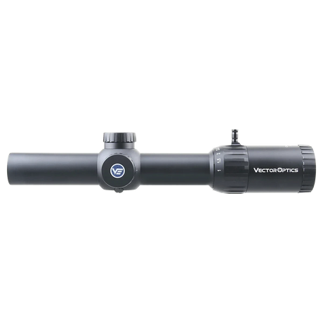 Vector Optics Constantine 1-10x24 Fiber Center Dot šautenes tēmeklis Vector Optics