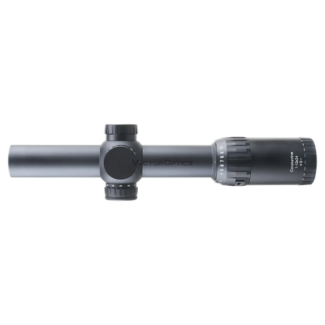 Vector Optics Constantine 1-10x24 Fiber Center Dot šautenes tēmeklis Vector Optics