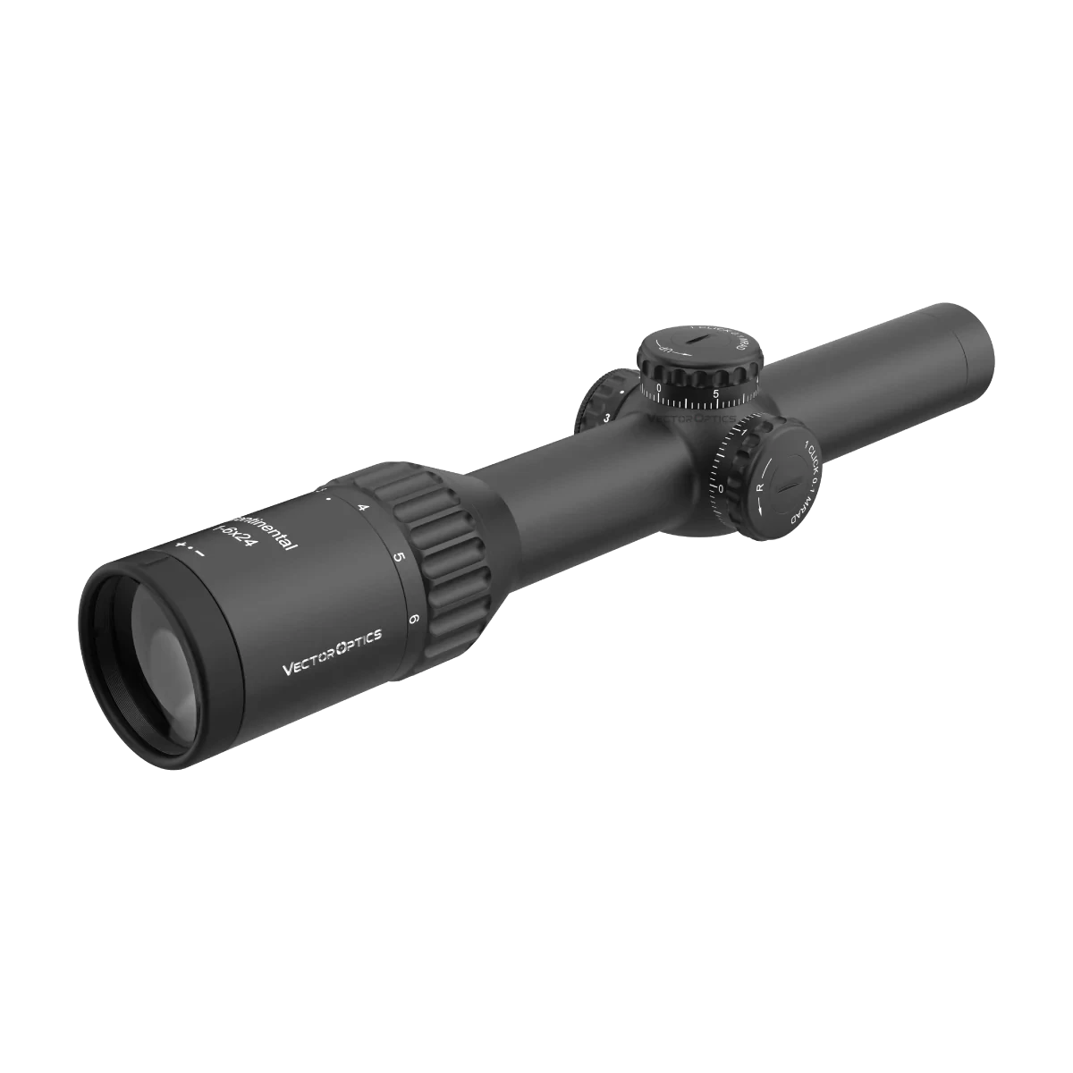 Vector Optics Continental x6 1-6x24i Fiber šautenes tēmeklis Vector Optics