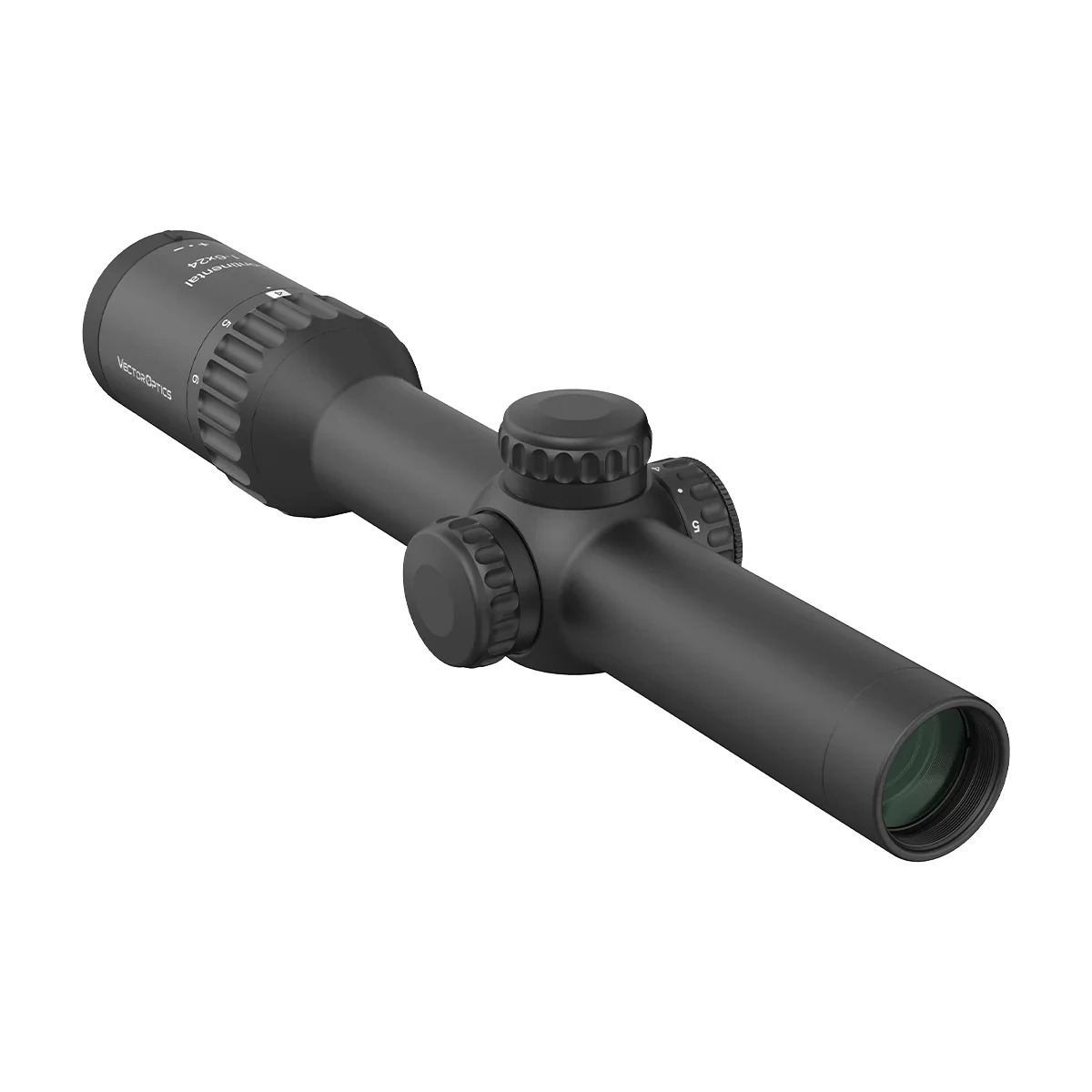 Vector Optics Continental x6 1-6x24 Fiber šautenes tēmeklis Vector Optics