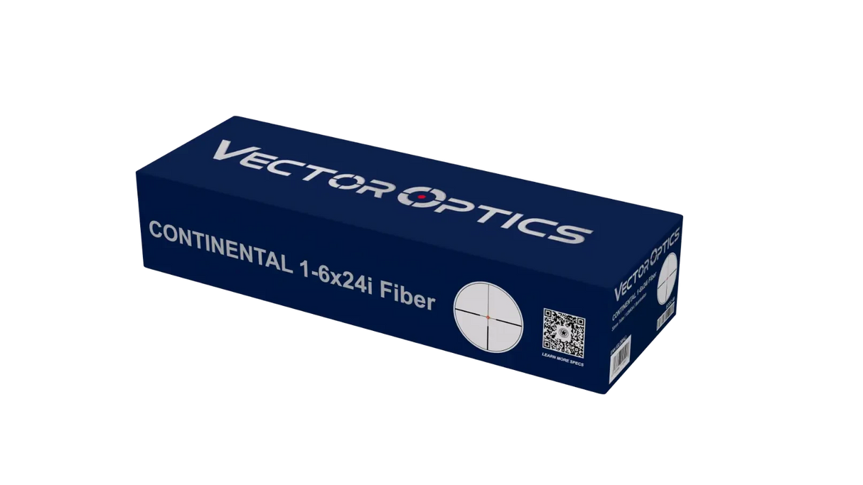 Vector Optics Continental x6 1-6x24 Fiber šautenes tēmeklis Vector Optics