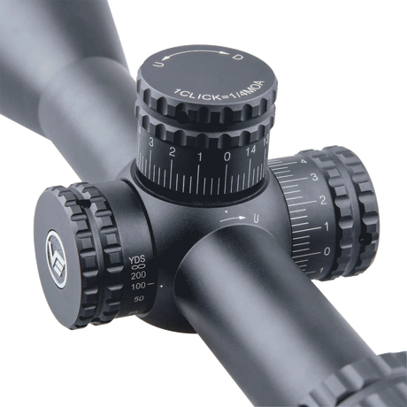 Vector Optics Hugo 3-12x44 SFP šautenes tēmēklis Vector Optics