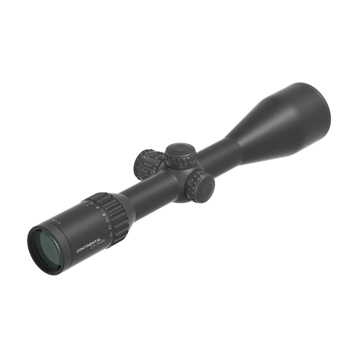 Vector Optics Continental x6 2.5-15x56 šautenes tēmeklis Vector Optics
