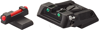 HK VP9, SFP9, VP40, P30, HK45 regulējamo optiskajam redzamajam nolūkam ar optisko šķiedru komplektu