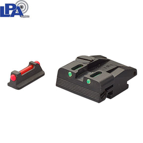 Walther [PPQ P99 Creed PPX & PPS] regulējami mehāniskie tēmēkļi | ar optisko šķiedru