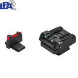 HK VP9 OR & HK SFP9 OR regulējami mehāniskie tēmēkļi | ar šķiedru optiku