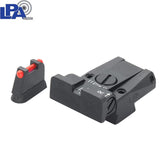 CZ 75 [75B 75 SP-01 P-01] regulējami mehāniskie tēmēkļi | ar optisko šķiedru