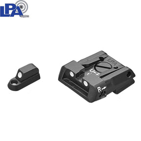 CZ P-07 CZ P-09 regulējami mehāniskie tēmēkļi | ar baltiem punktiem