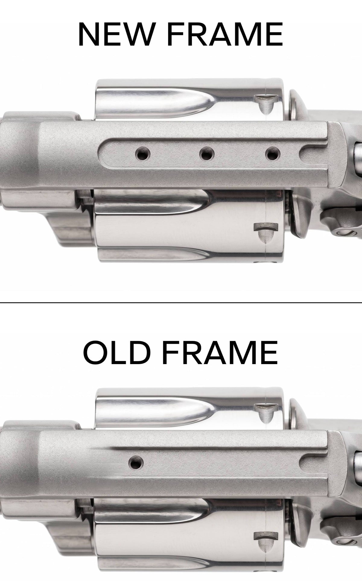 S&W revolver [686, 629, 19, 66, 586 & other] regulējams aizmugurējais tēmēklis | tukšs