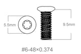 Skrūvju komplekts 3 gab. | 6-48x0.374’’ [T10]
