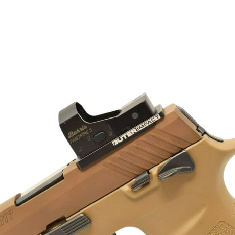 Sig P320 [models with removable rear sight] adaptera plāksne | type C [RMR RTS & Docter footprint]