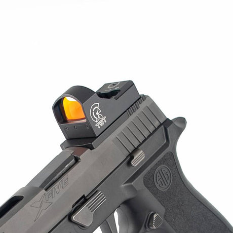 Sig P320 [models with removable rear sight] adaptera plāksne | type I [RMR RMSc & DPP footprint]
