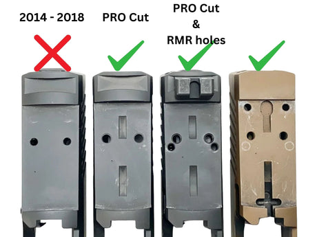 Sig P320 adaptera plāksne | Trijicon RMR footprint