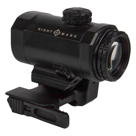 Sightmark XTM-3 3x palielinātājs ar LQD atmetamu uz sānu kolimatora stiprinājumu