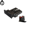 Springfield [XD,XDM] & HS Produkt [XDM HS-9 SF19] regulējami mehāniskie tēmēkļi ar šķiedru optiku | tips