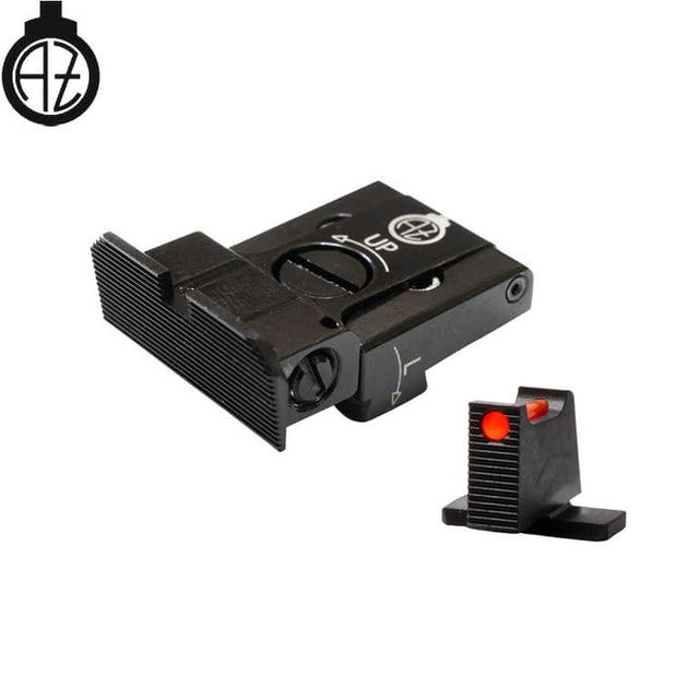 Springfield [XD,XDM] & HS Produkt [XDM, HS-9, SF19] regulējami mehāniskie tēmēkļi ar optisko šķiedru | type A