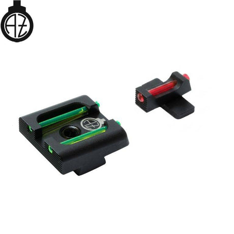 Springfield [XD,XDM] & HS Produkt [XDM HS-9 SF19] mehāniskie tēmēkļi ar šķiedru optiku | tips B