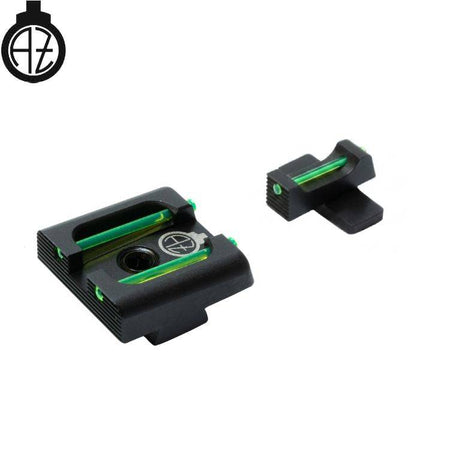 Springfield [XD,XDM] & HS Produkt [XDM HS-9 SF19] mehāniskie tēmēkļi ar šķiedru optiku | tips B