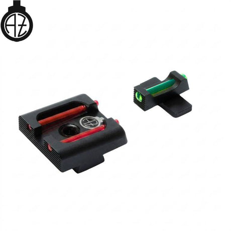 Springfield [XD,XDM] & HS Produkt [XDM HS-9 SF19] mehāniskie tēmēkļi ar šķiedru optiku | tips B