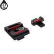 Springfield [XD,XDM] & HS Produkt [XDM HS-9 SF19] mehāniskie tēmēkļi ar šķiedru optiku | tips B
