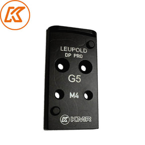 Tērauda kolimatora adaptera plāksne Glock MOS | Leupold DPP footprint