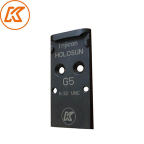 Tērauda kolimatora adaptera plāksne Glock MOS | Trijicon RMR footprint