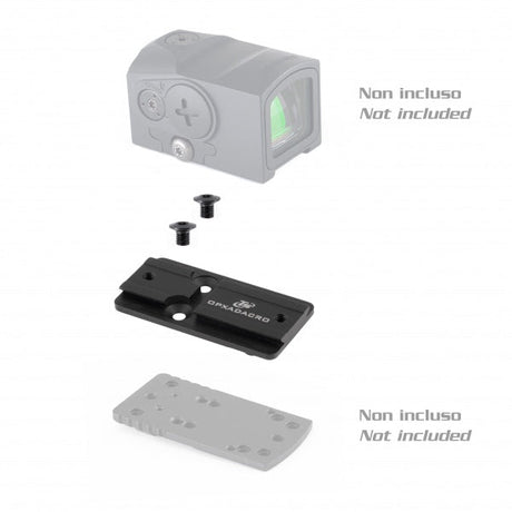Footprint adapteris | no Toni System stiprinājumiem "type A" uz Aimpoint Acro Holosun
