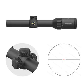 Vector Optics Continental x6 1-6x24 Fiber šautenes tēmeklis Vector Optics