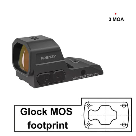 Vector Optics Frenzy 1x16x21 Glock MOS pistolei