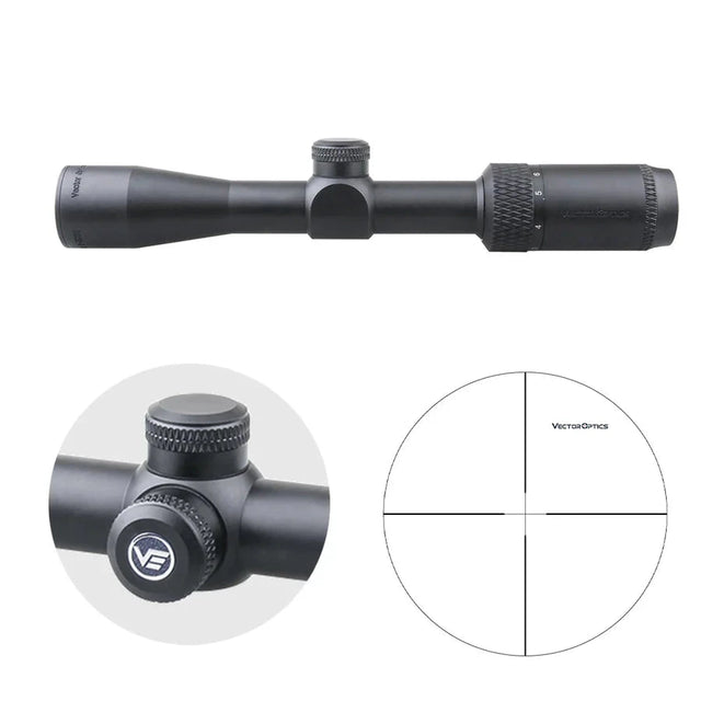 Vector Optics Matiz 2-7x32 SFP šautenes tēmēklis Vector Optics