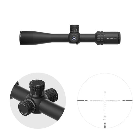 Vector Optics Orion MAX 3-18x44 HD FFP šautenes tēmēklis Vector Optics