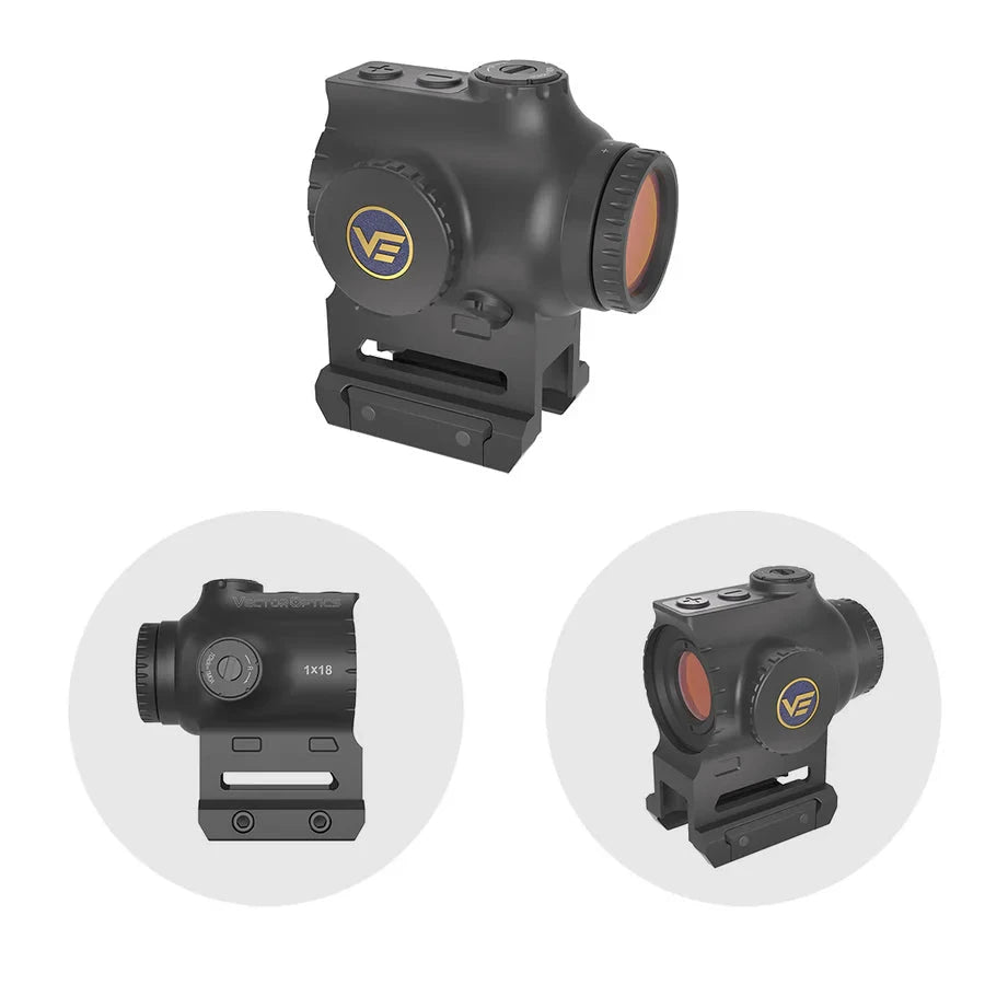 Vector Optics Paragon 1X18 Mini Prism Scope Vector Optics