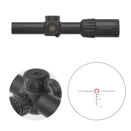 Vector Optics TAURON 1-6x24 SFP šautenes tēmēklis Vector Optics
