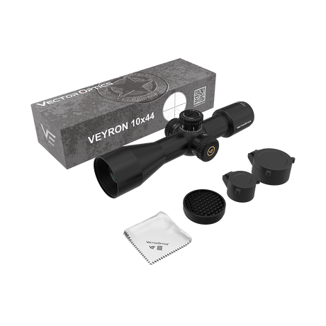 Vector Optics Veyron 10x44 SFP kompakts šautenes tēmeklis