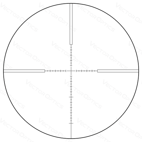 Vector Optics Veyron 3-12x44 SFP kompakts šautenes tēmeklis