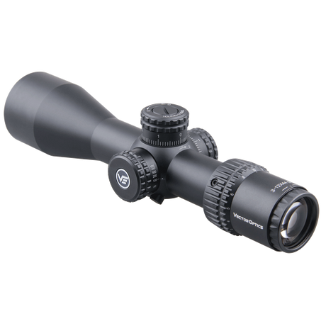 Vector Optics Veyron 3-12x44 SFP kompakts šautenes tēmeklis