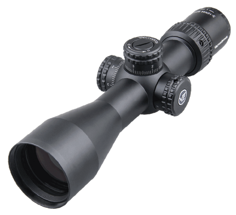 Vector Optics Veyron 3-12x44 SFP kompakts šautenes tēmeklis