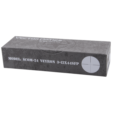 Vector Optics Veyron 3-12x44 SFP kompakts šautenes tēmeklis