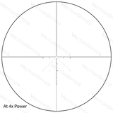 Vector Optics Veyron 4-16x44 IR Pirmās fokusa plaknes apgaismots šautenes tēmeklis 