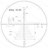 Vector Optics Veyron 4-16x44IR SFP kompakts šautenes tēmeklis 