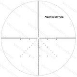 Vector Optics Veyron 6-24x44 IR Pirmais fokālais plakne Apgaismots šautenes tēmeklis 