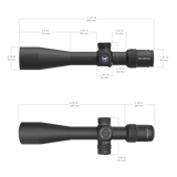 Vector Optics Veyron 6-24x44IR SFP kompakts šautenes tēmeklis 