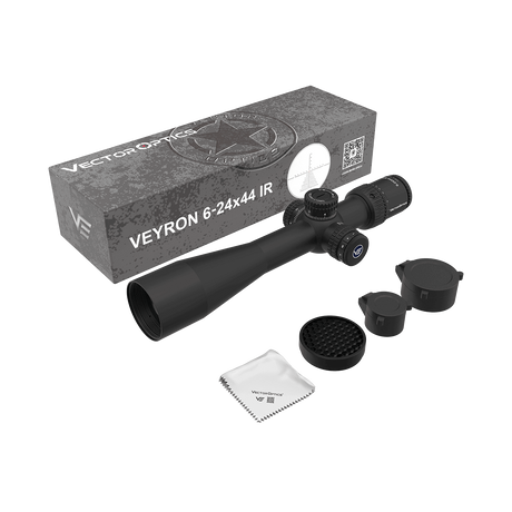 Vector Optics Veyron 6-24x44IR SFP kompakts šautenes tēmeklis